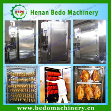 Chine usine approvisionnement industriel saucisse viande fumeur / viande machine à fumer / viande fumée four à vendre avec CE